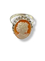 Ringe Mandile 1922 Dame Cammei  in Silber Conchiglia 2MANCM2 - 2MANCM2